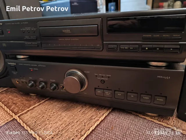 Промо🌟🌟🌟. Technics SU-A700 MK2 , Стерео Усилвател 2х80W  4 Om + Technics sl-pg580a, снимка 3 - Ресийвъри, усилватели, смесителни пултове - 47222348