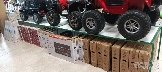 Лед Телевизор 32 инча сателитен приемник Ефирна телевизия., снимка 2 - Телевизори - 50048671