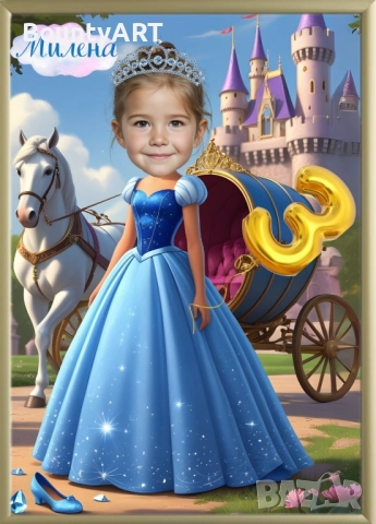 Детски персонализирани дигитални карикатури, снимка 8 - Подаръци за рожден ден - 51947272