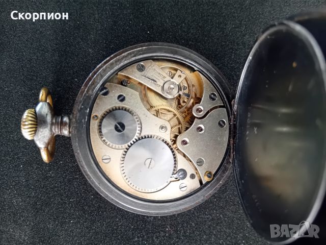 Френски джобен часовник - CHRONOMETRE - ALFRED MAGNIN THISE-BESANSON, снимка 3 - Джобни - 46623982