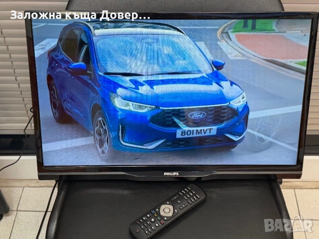 Телевизор Philips 24 inc  100 hz перфектен LCD tv televizor тв 