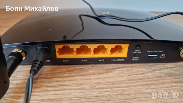 4G рутер tp-link (300 Mbps Wi-Fi), снимка 3 - Рутери - 52677538