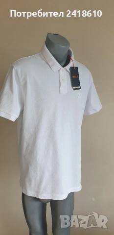 Hugo Boss Passenger Pique Cotton Slim Fit Stretch Mens Size XL НОВО! ОРИГИНАЛ! Мъжка Тениска!, снимка 4 - Тениски - 53450613