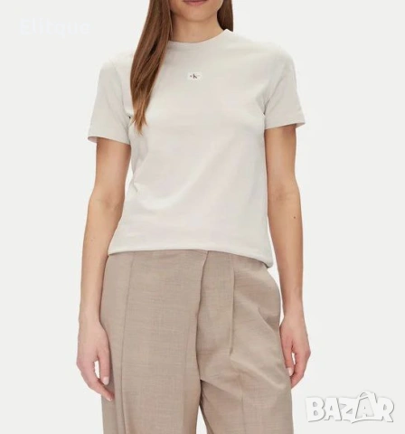 памучни тениски calvin klein guess , снимка 13 - Тениски - 53282293