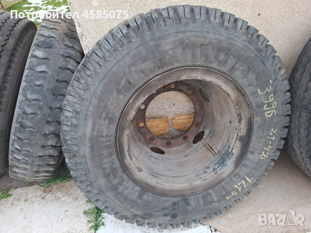 Гуми с джанти за селскостопанска техника ремаркета 10,00/20, снимка 11 - Гуми и джанти - 52960425