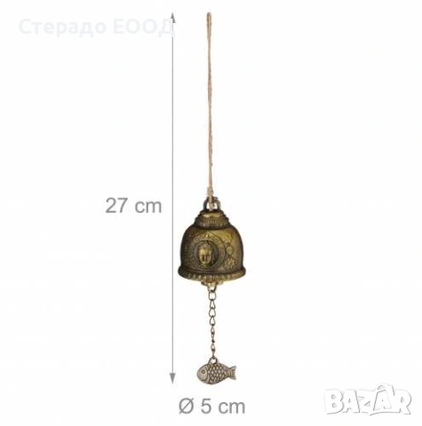 Комплект камбанки Фън Шуй, снимка 3 - Декорация за дома - 53075932