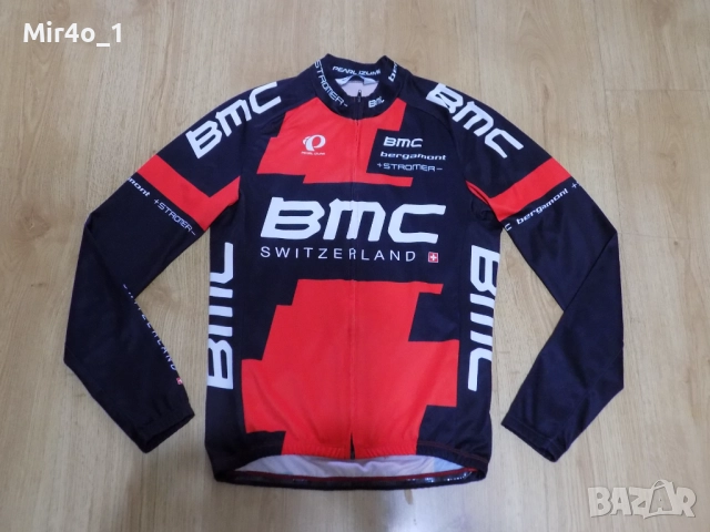 вело джърси pearl izumi bmc горнище блуза яке фанела шосейно колоездене оригинално XS