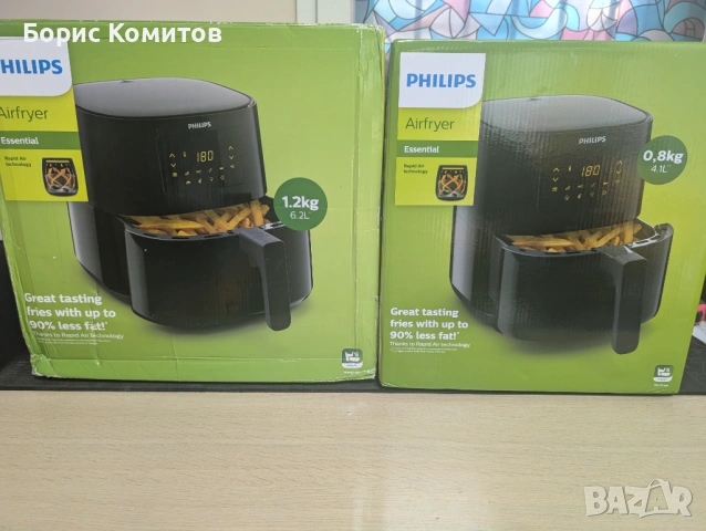 Лот от фритюрници с горещ въздух Philips Airfryer, снимка 5 - Фритюрници - 48297921