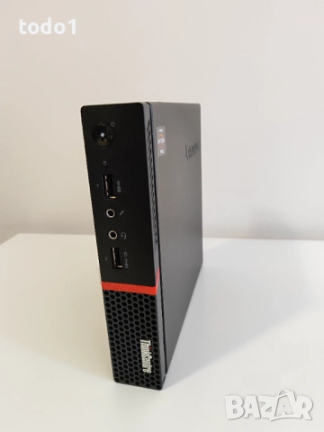 Lenovo ThinkCentre M715q Tiny Desktop AMD Ryzen 5 PRO 2400GE/256GB/8GB, снимка 4 - За дома - 52253274