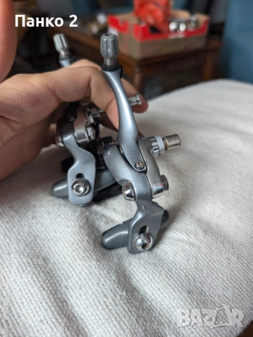 Ретро Шосейни Челюсти Shimano 600 Tricolore, снимка 6 - Части за велосипеди - 52153168