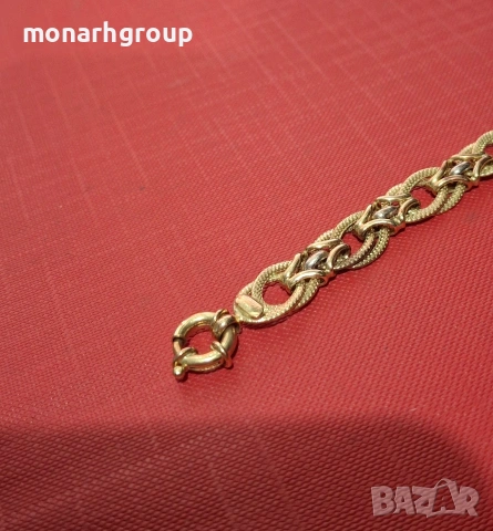 Златна гривна, снимка 4 - Гривни - 53059384