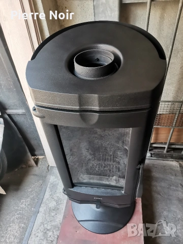 Френска чугунена печка / камина 14kW , снимка 11 - Камини - 53031009