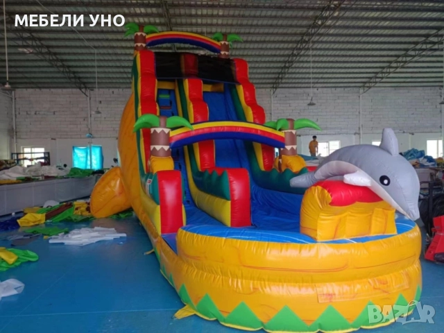 Надуваем атракцион под наем Висока пързалка за рождени дни и всякакви празненства, снимка 3 - Други игри - 51531232