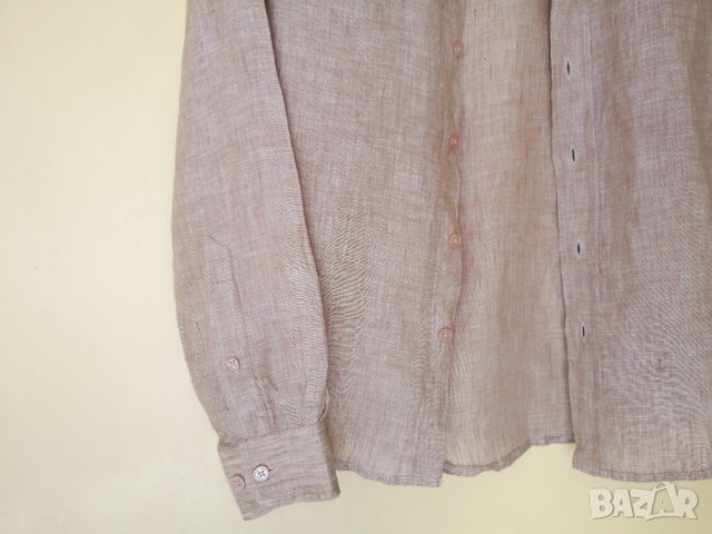 LTB 1948 Summer Shirt Long Sleeve / XS* / мъжка ленено памучна лятна риза / състояние: ново, снимка 13 - Тениски - 45189874