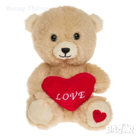 Плюшено мече със сърце "Love", различни видове/ Подарък за Свети Валентин, снимка 2 - Плюшени играчки - 53410267