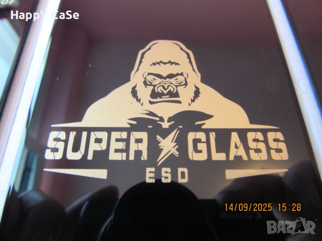 Apple iPhone 17 / Pro / Max / Air / ESD Premium Full Glue Стъклен протектор с цяло лепило, снимка 9 - Фолия, протектори - 51711513