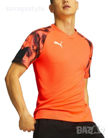 Мъжка тениска PUMA IndividualFINAL Football Wc Tee Orange, снимка 1 - Тениски - 45980753