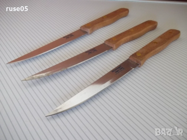 Лот от 3 бр. ножа "Kitchen Expert-Super Lady" нови, снимка 5 - Прибори за хранене, готвене и сервиране - 51953582