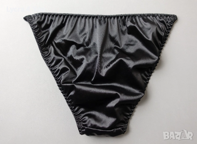 M дамски бикини от сатен в 5 цвята, снимка 3 - Бельо - 52384156