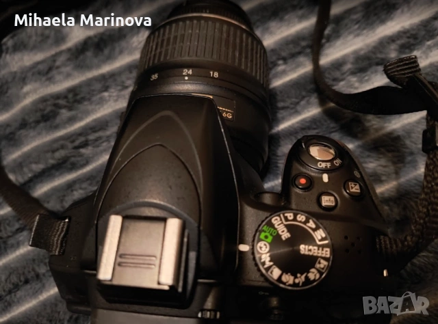Продавам фотоапарат Nikon D3300 + китов обектив, снимка 3 - Фотоапарати - 53750661