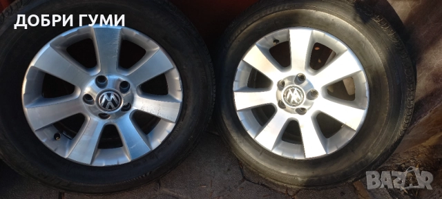 5х112 ДЖАНТИ 16 ОРИГИНАЛНИ ТИГУАН и др. ВАГ ГРУПАТА , снимка 3 - Гуми и джанти - 52936929