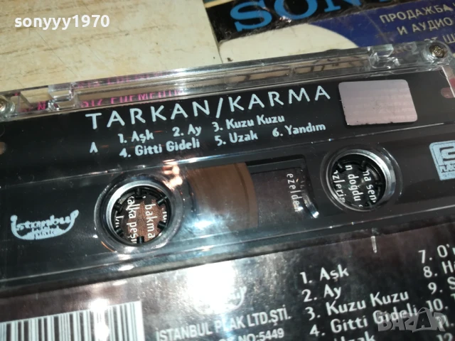 TARKAN-ORIGINAL TAPE 2805251504, снимка 6 - Аудио касети - 50458546