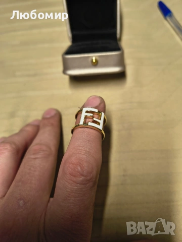 FF бял пръстен , снимка 3 - Пръстени - 53838186