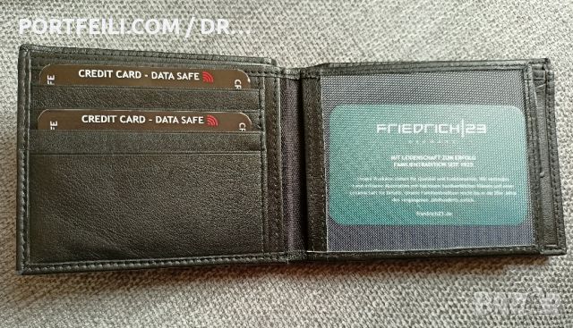 НОВ Портфейл Friedrich RFID, лимитирана серия Еленска глава, снимка 4 - Портфейли, портмонета - 45635595