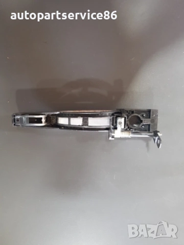 Дръжка за предна лява RHD врата външна сребриста за Peugeot 307 (2002-2006) 9639876480, снимка 2 - Части - 53617187