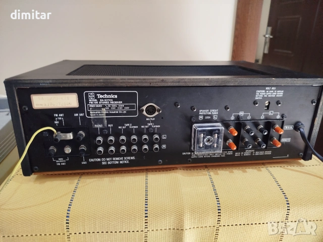 Стерео усилвател   Technics   SA-5270K , снимка 8 - Ресийвъри, усилватели, смесителни пултове - 54232880