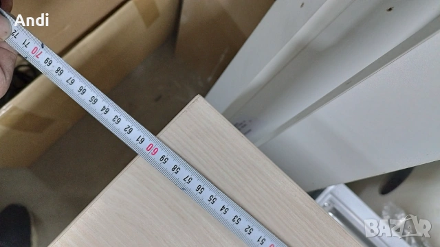 Бюро ъглово с метални крака - офис маса 160 - 150 /60-70 / 76см, снимка 3 - Работни маси и бюра - 53173053