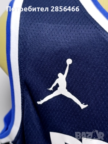 Мъжки потник JORDAN Dallas Mavericks Kyrie Irving размер XL, снимка 3 - Тениски - 52313881