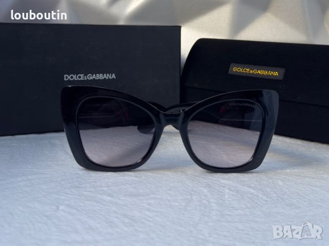 Dolce DG 2024 дамски мъжки слънчеви очила котка, снимка 7 - Слънчеви и диоптрични очила - 45512594