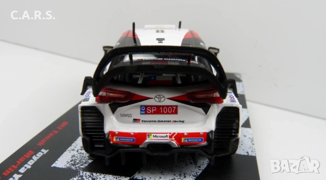 Метална количка Toyota Yaris WRC - Мащаб 1:43 , снимка 4 - Колекции - 53768758