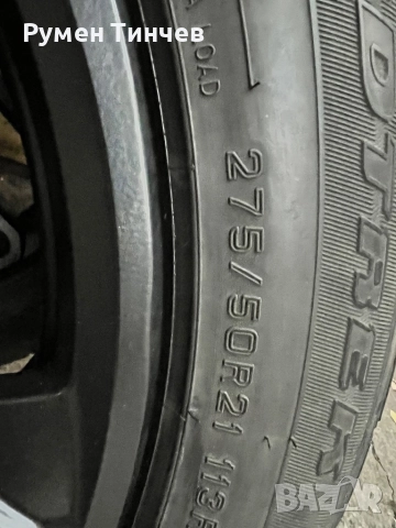 Оригинални джанти от Мерцедес G Klassa 21ц с зимни гуми, снимка 6 - Гуми и джанти - 51915508
