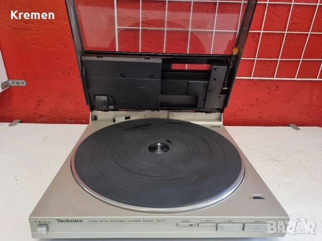 Грамофон TECHNICS SL-5, снимка 7 - Грамофони - 54291480