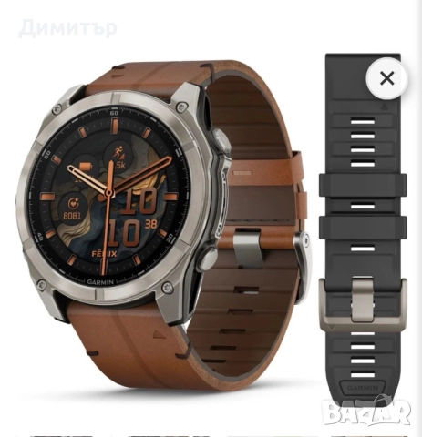 До Коледа 1750!!! Garmin fenix 8 amoled 51 mm БАРТЕР, снимка 2 - Друга електроника - 52805455