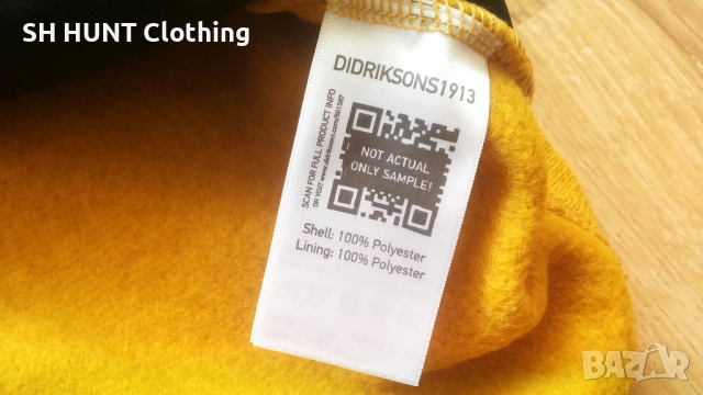 DIDRIKSONS CRAVE USX Fleece Jacket размер L поларена горница - 1969, снимка 13 - Суичъри - 53249473