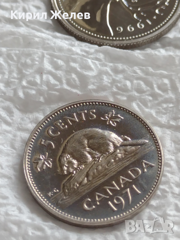 Лот монети 10 броя Канадски долари, центове непипани мат гланц перфектно състояние 42643, снимка 13 - Нумизматика и бонистика - 45020965