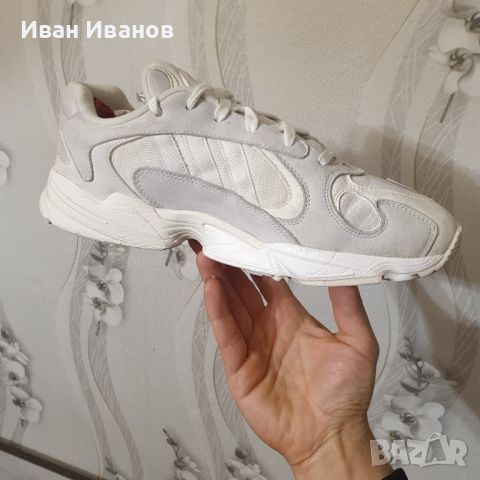 маратонки ADIDAS YUNG-1 CLOUD WHITE  номер 45 1/3, снимка 10 - Маратонки - 45389040