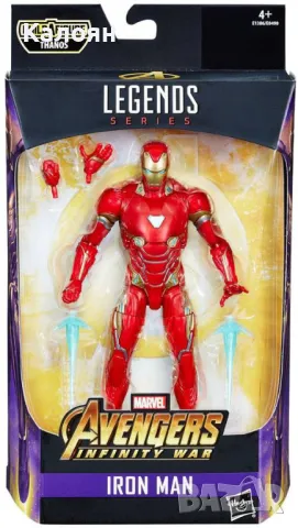 Marvel Legends Iron Man Avengers Infinity War, снимка 2 - Колекции - 47048970