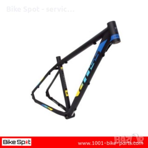 29er CROSS XL-51cm Alloy Frame Black Blue Orange Рамка Велосипед, снимка 2 - Аксесоари за велосипеди - 45724281
