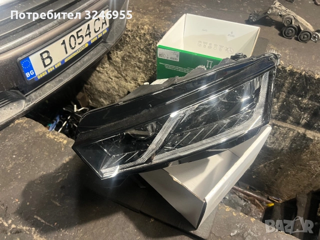 Преден ляв фар шкода октавия 