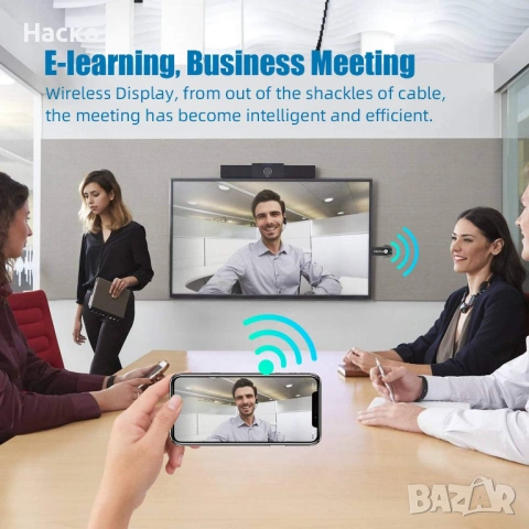 WIFI TV STICK ANYCAST ЗА БЕЗЖИЧНО СВЪРЗВАНЕ НА ТЕЛЕФОН, ТАБЛЕТ С ТЕЛЕВИЗОР, снимка 4 - Приемници и антени - 53441388