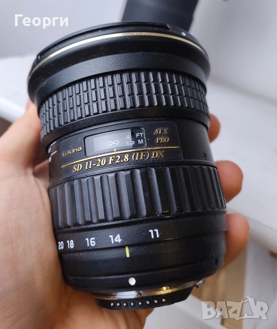 Tokina AT-X 11-20 F2.8 PRO DX, снимка 6 - Обективи и филтри - 53836642