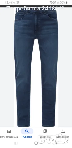 Hugo Boss HUGO 734 Slim Fit Mens Size 33/34 НОВО! ОРИГИНАЛ! Мъжки Дънки!, снимка 2 - Дънки - 48884725