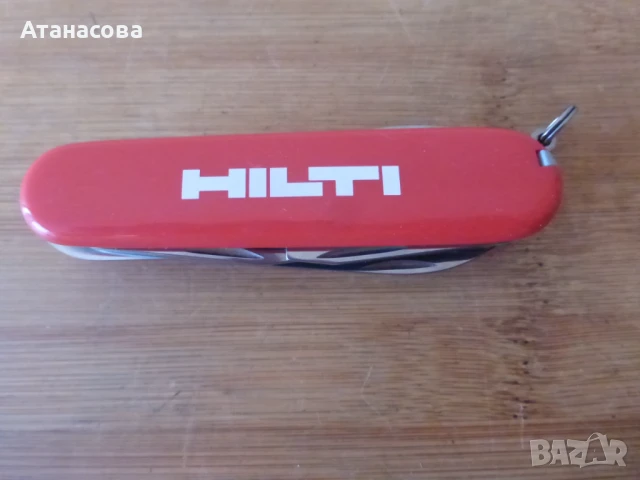 Ново джобно ножче Victorinox 6 инструмента HILTI Хилти, снимка 7 - Ножове - 50956094