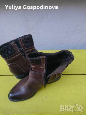 Дамски боти естествена кожа MARCO TOZZI , снимка 7 - Дамски боти - 52116952
