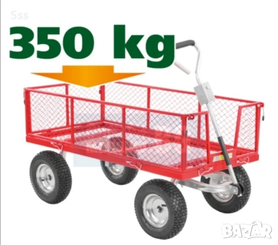 Градинска количка нова , снимка 6 - Градински инструменти - 53567123