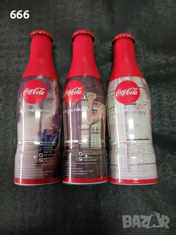 Coca-Cola алуминиеви бутилки , лимитирана серия, 2017 г., снимка 2 - Колекции - 52734613